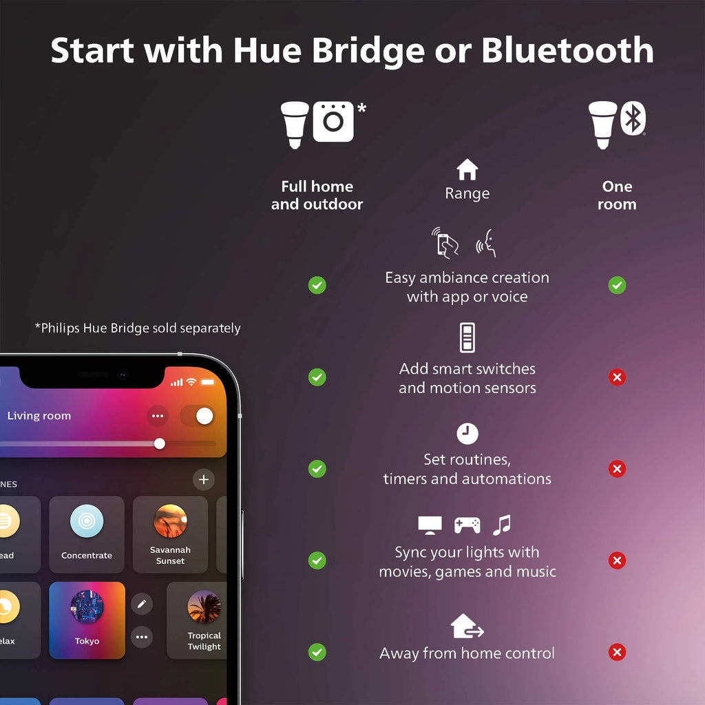 Philips Hue Play Gradient Lightstrip 65-Inch - 65-Inch