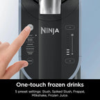 SLUSHi Frozen Drink And Slushie Machine, 88 oz, 5 Preset Programs, Black - FS301