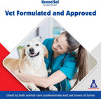 Alpha Tech Pet KennelSol Kennel Cleaner Disinfectant And Deodorizer Liquid Concentrate, 5 Gallons