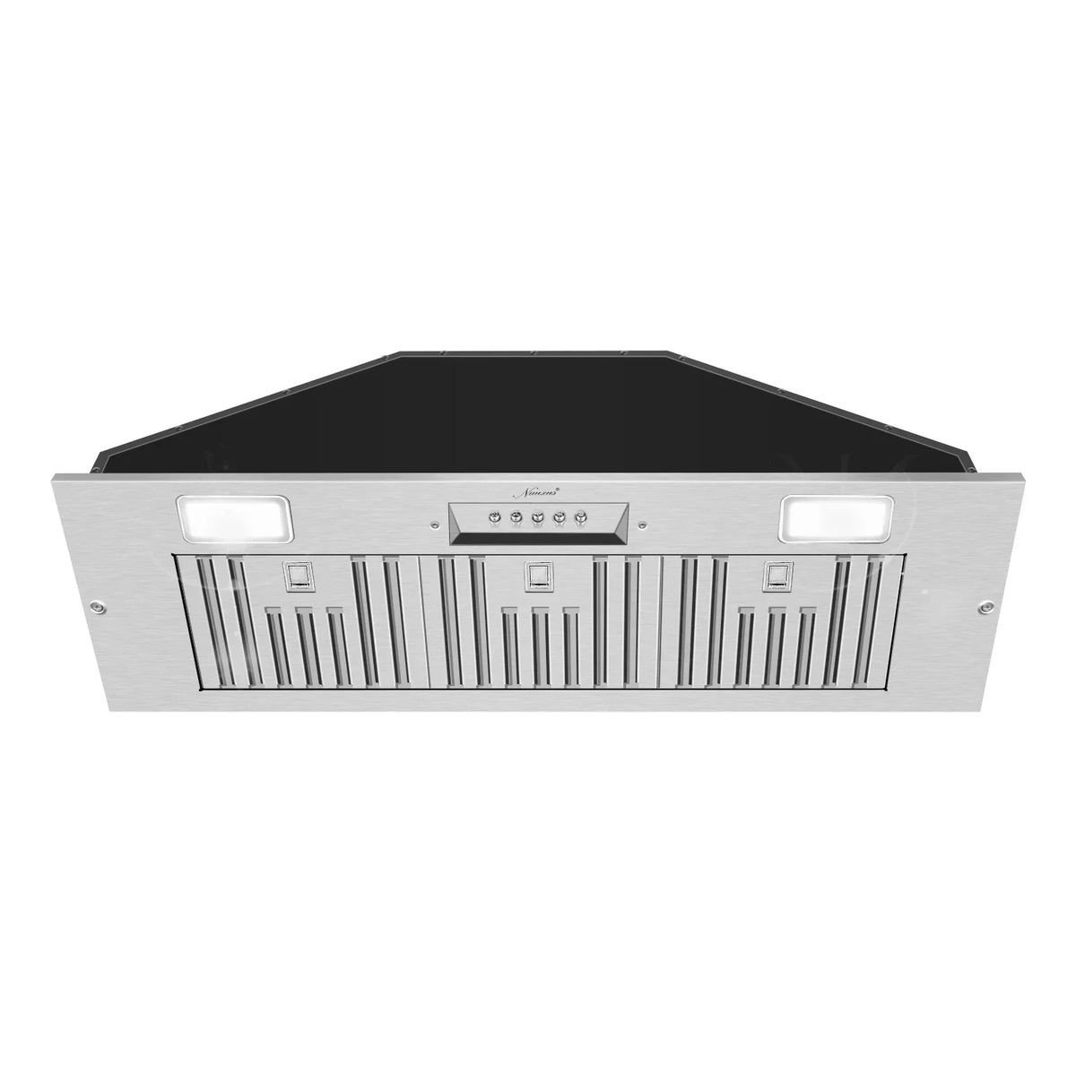 Akicon Ducted Range Hood Insert, Stainless Steel, 3-Speed 600 CFM, 36in Cold