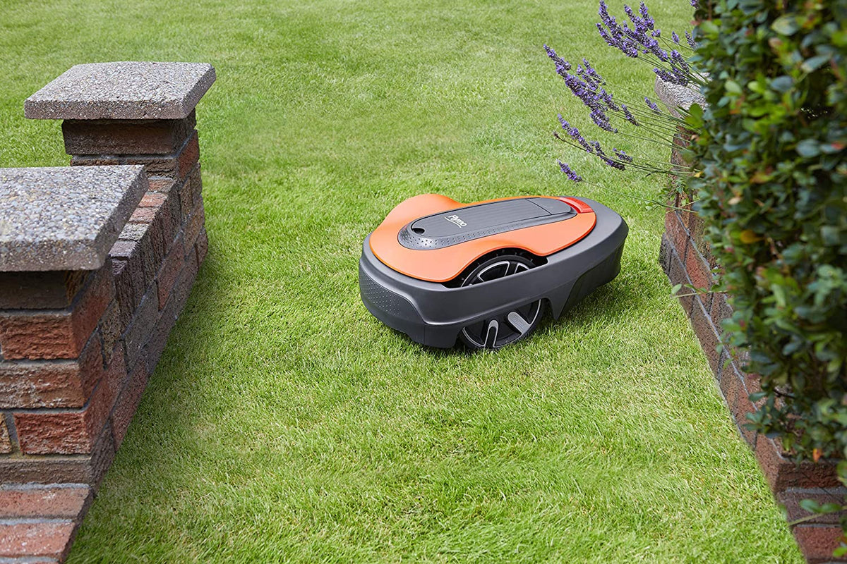 EasiLife 500 GO Robotic Lawn Mower, 500m2, Orange and Grey - 9704632-01