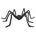 Furry Spider Decoration, Black, 50", Halloween by Way To Celebrate