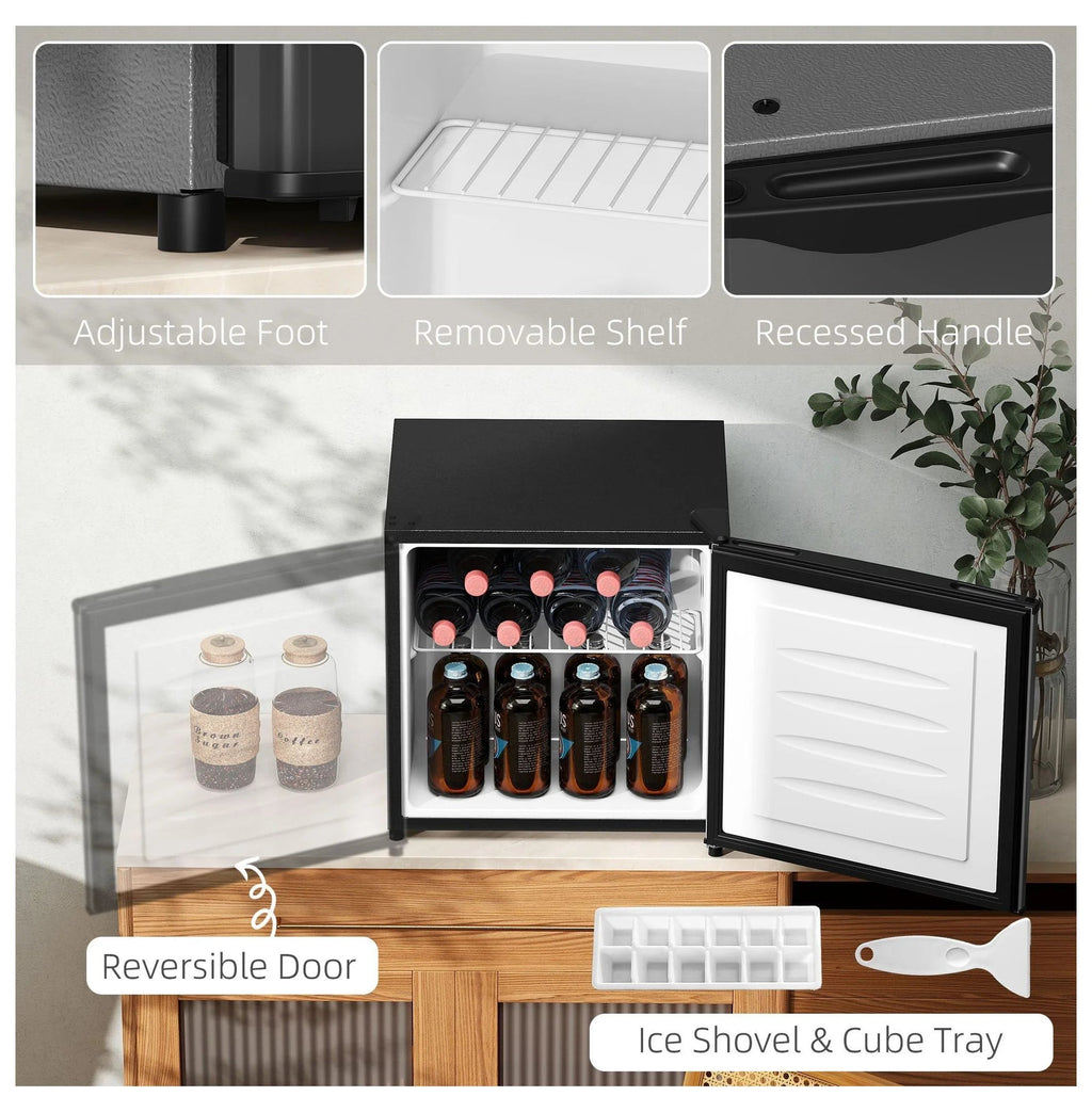 Mini Upright Freezer 1.1 Cu.Ft, Silver