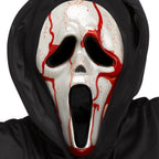 Bleeding Ghost Face Halloween Costume for Children, 5-Piece, by Fun World