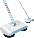 Hand Push Floor Sweeper With Dustpan Set, Fiber, 102cm x 33cm x 16.3cm