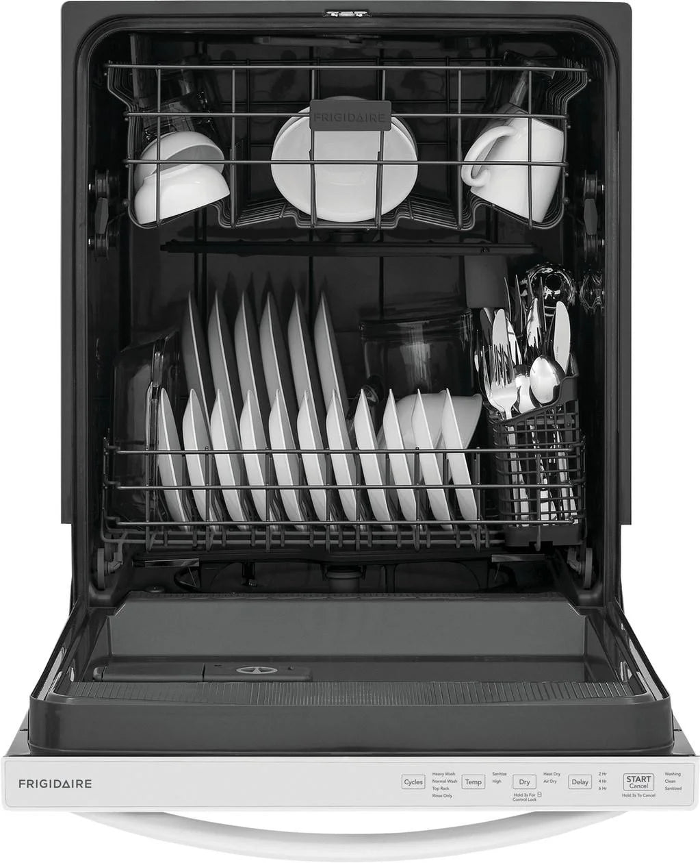 Frigidaire 24in Top Control Dishwasher, Stainless Steel - FDPH4316AS