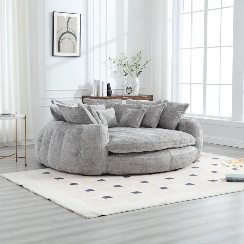 Double Loaf Sofa Bed With Armrests
