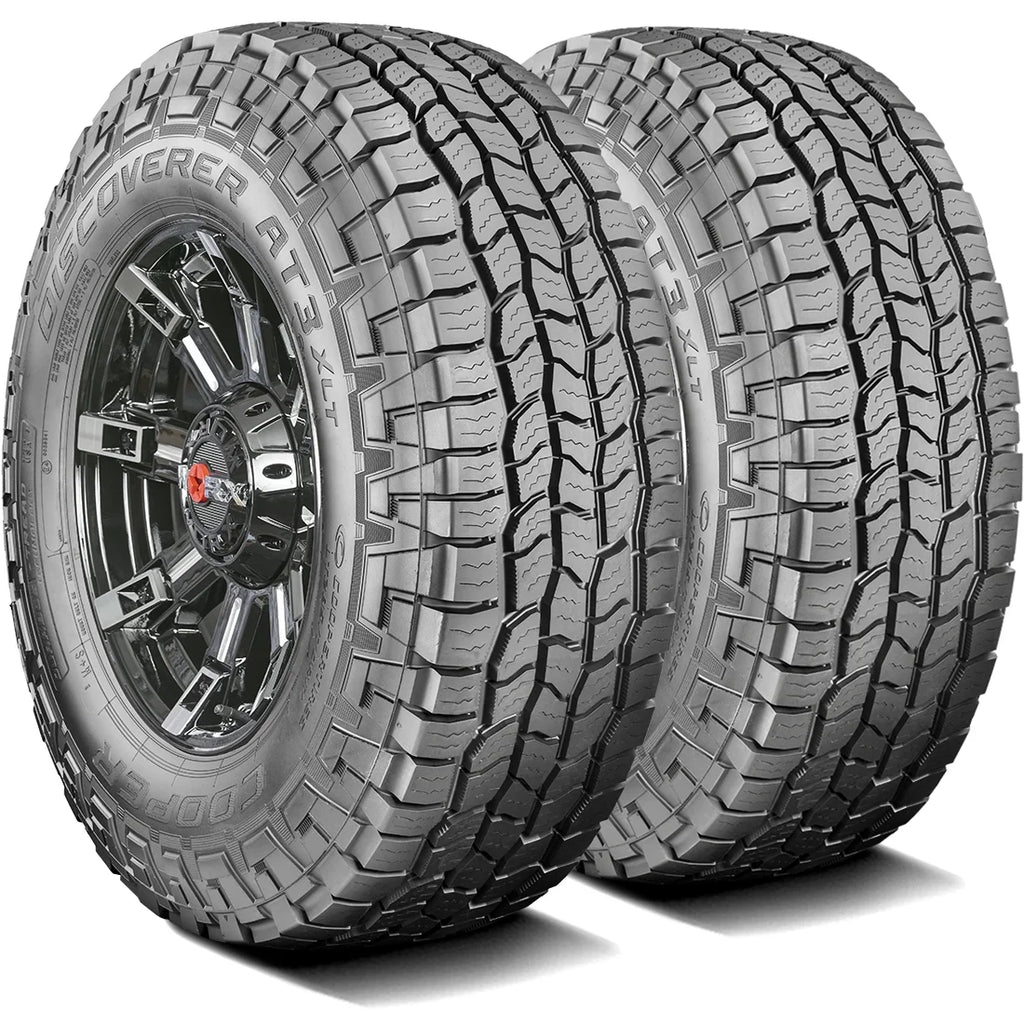 Cooper Discoverer AT3 XLT LT285/60R20 125/122S E 10 Ply All-Terrain Tires - Pair Of 2