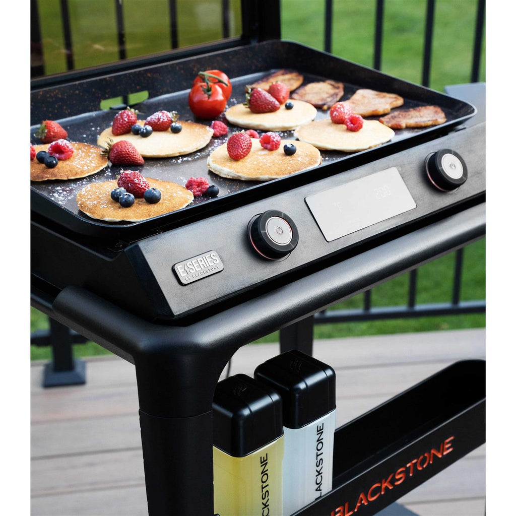 Blackstone 2-Burner 22 Electric Tabletop Griddle With Prep Cart - E-Series