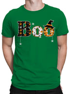 Boo In Halloween T-Shirt Men -Smartprints Designs, Male Large