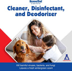 Alpha Tech Pet KennelSol Kennel Cleaner Disinfectant And Deodorizer Liquid Concentrate, 5 Gallons