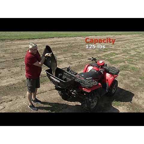 DR Power ATV Receiver Spreader, 125 lb Capacity, 12 Foot Broadcast Width - 407880