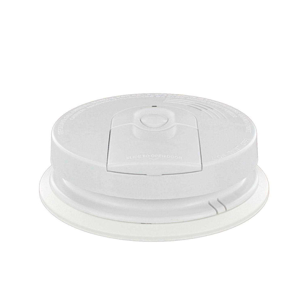 Kidde Firex Hardwired Ionization Smoke Alarm, White, 5.6-Inch Dia x 1.8-Inch - i4618