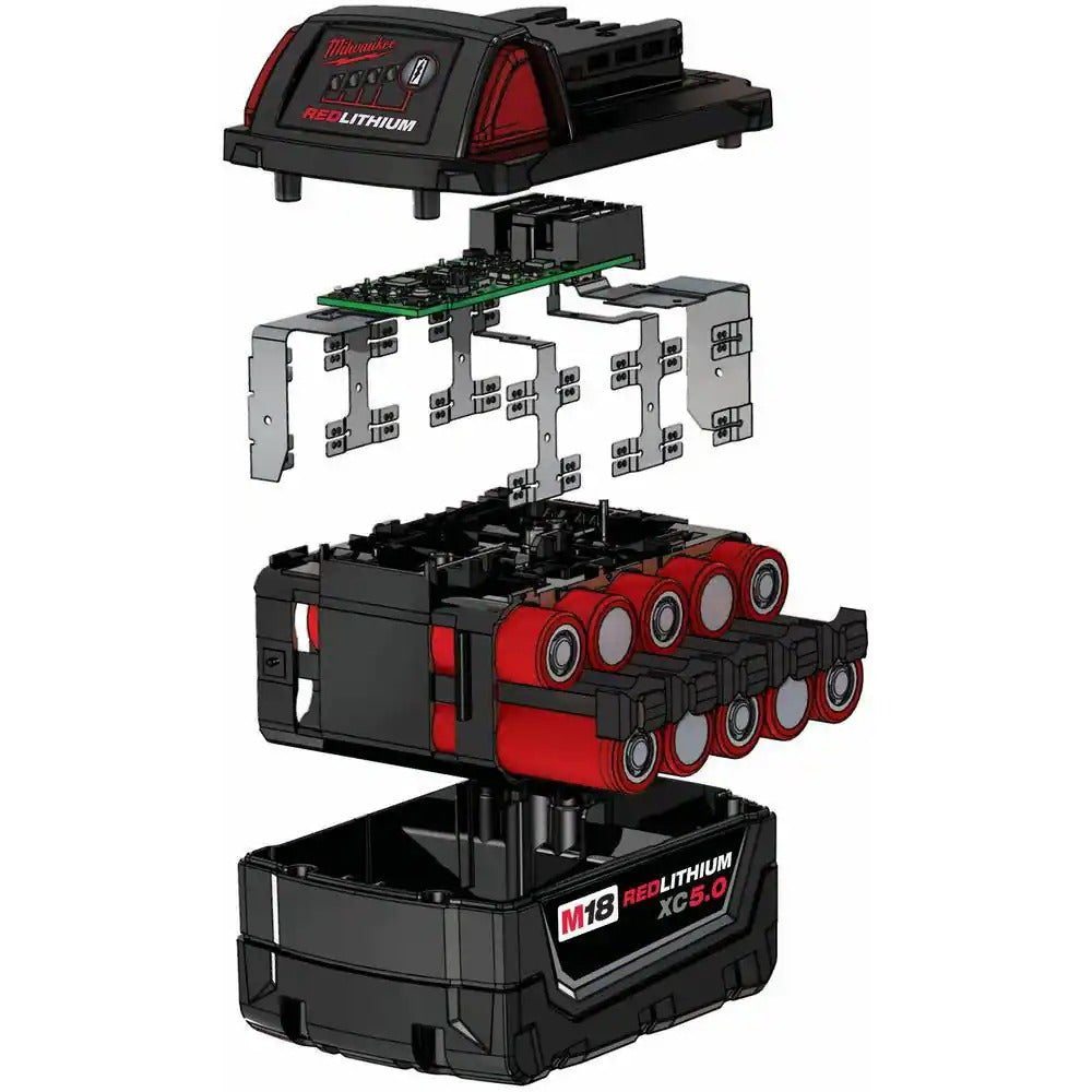 18V 5.0Ah Lithium-Ion Cordless Tool Battery