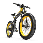 Folding Electric Mountain Bike, 1000W, 26-Inch Fat Tires, 17.5Ah - XT750 Plus
