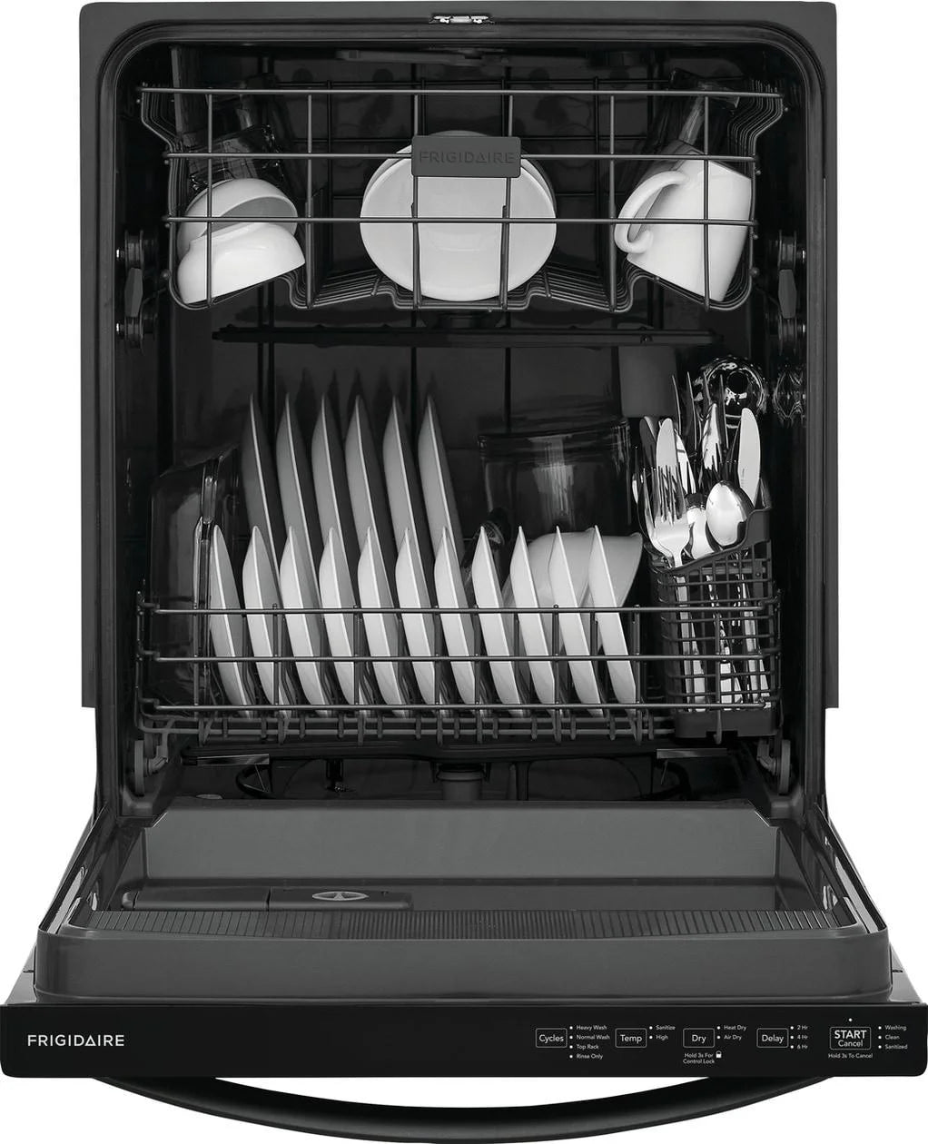 Frigidaire 24in Top Control Dishwasher, Stainless Steel - FDPH4316AS