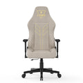 Bigzzia High Back Ergonomic Gaming Chair With 3D Armrests, Beige