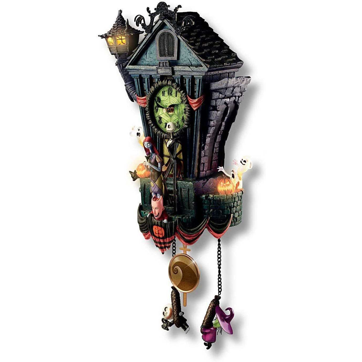 The Bradford Exchange The Nightmare Before Christmas Cuckoo Clock - 53.3 cm High