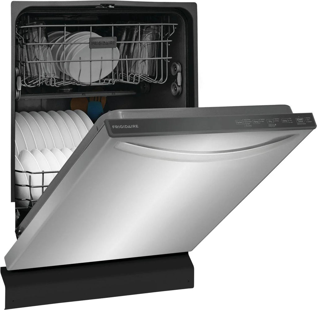 Frigidaire 24in Top Control Dishwasher, Stainless Steel - FDPH4316AS