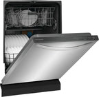 Frigidaire 24in Top Control Dishwasher, Stainless Steel - FDPH4316AS