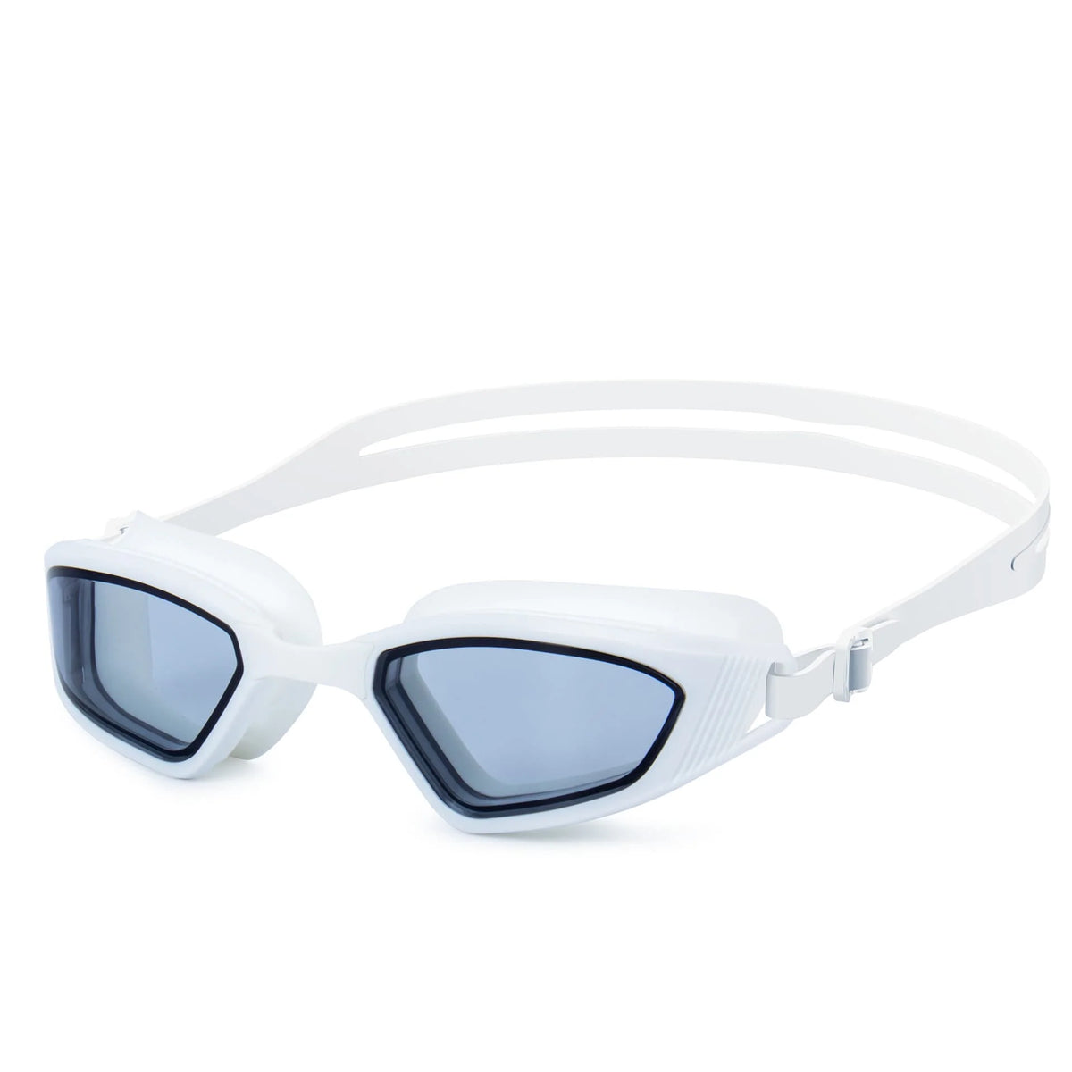 Universal Racing Swimming Goggles With Replaceable Nose Bridge - Anti-Fog