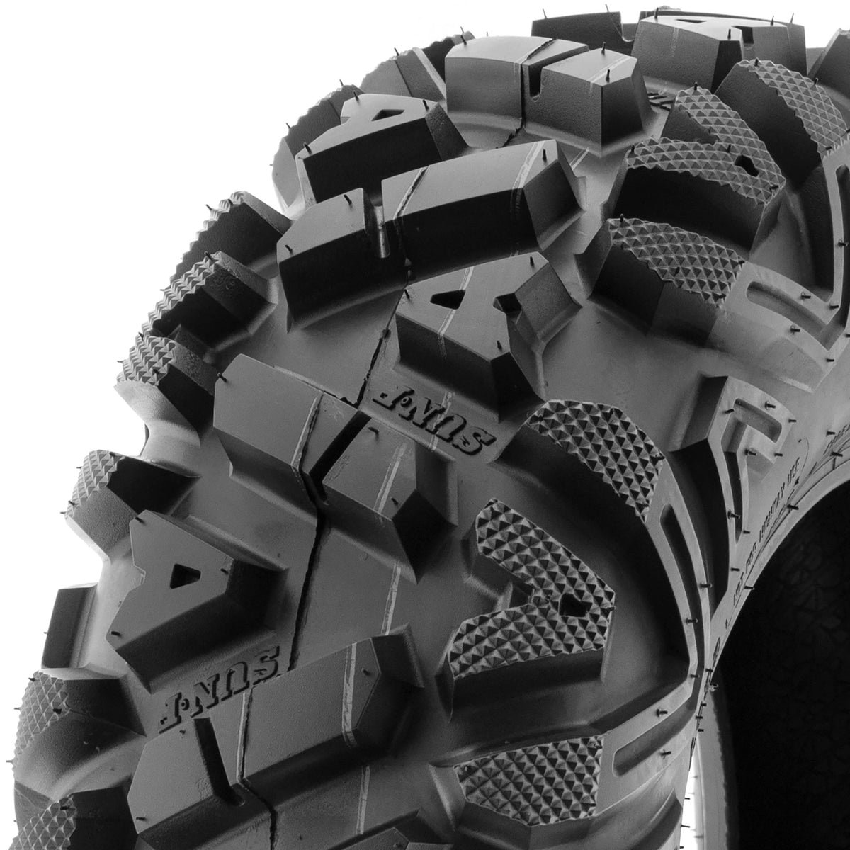 SunF All Terrain ATV UTV Tires 25x8-12 And 25x10-12 6 PR Set Of 4 - A033
