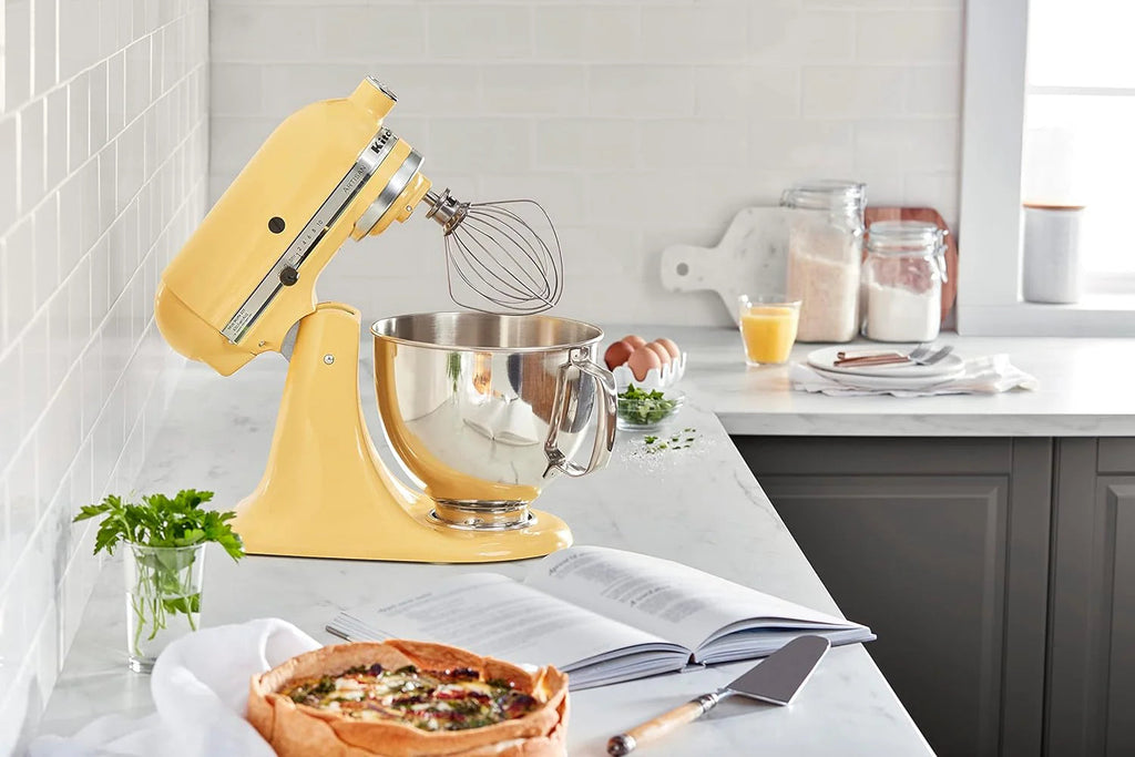 5-Quart Tilt-Head Stand Mixer With Stainless Steel Bowl, 10 Speeds