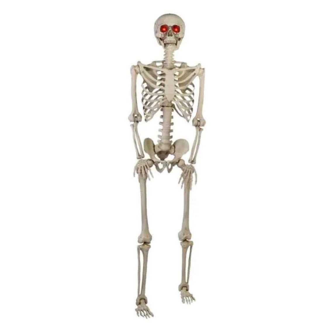 Home Accents Holiday 5 ft. Poseable Skeleton With LED Illumination