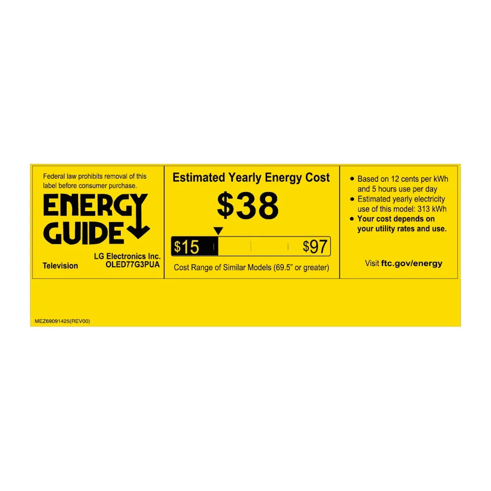 LG 77in Class 4K UHD OLED WebOS Smart TV With Dolby Vision - OLED77G3PUA