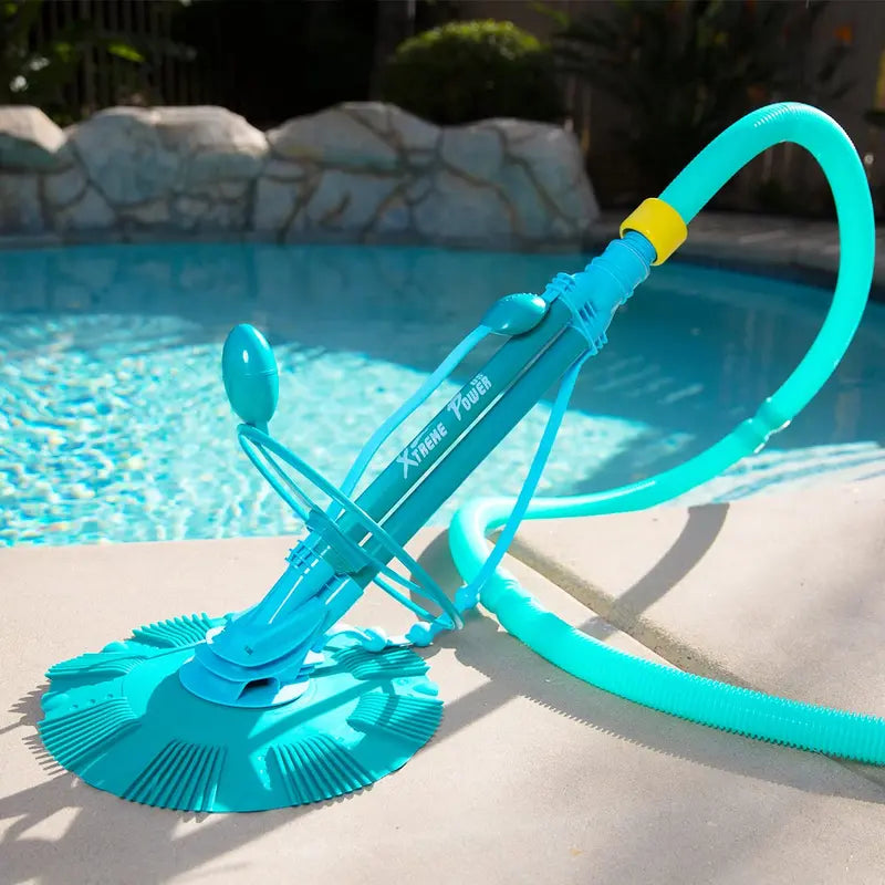 XtremepowerUS Automatic Suction Pool Cleaner With 10 Hoses