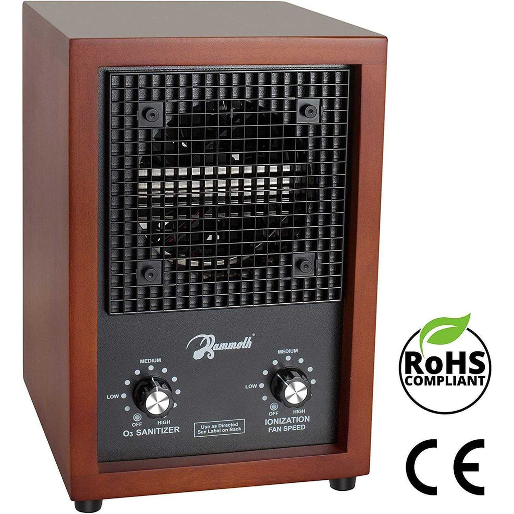 Mammoth Ion And Ozone Generator Air Purifier Ionizer And Deodorizer - Adjustable Up To 3,500 SqFt
