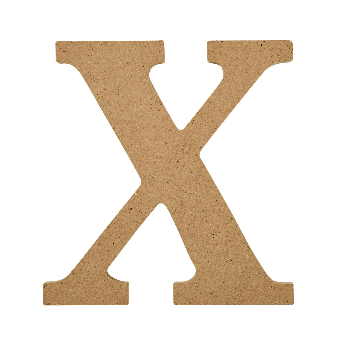 Plaid Unfinished Wood MDF 5" Letter for DIY Arts and Crafts