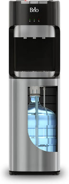 Brio Bottom Loading Water Cooler Dispenser for 3 or 5 Gallon Bottles - Hot, Room and Cold