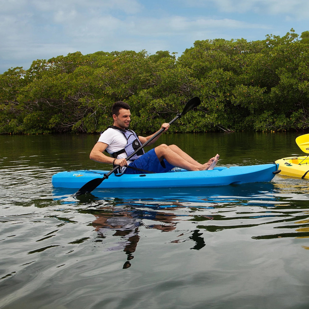 Lifetime Sit-On-Top Kayak 8 ft Blue HDPE - 90112