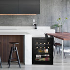 Ktaxon 18 Bottle Compressor Wine Cooler, 1.8 Cu.Ft, 52L - Freestanding