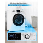 Black+Decker All-In-One Washer-Dryer Combo, 2.7 Cu. Ft., White - BCW27MW