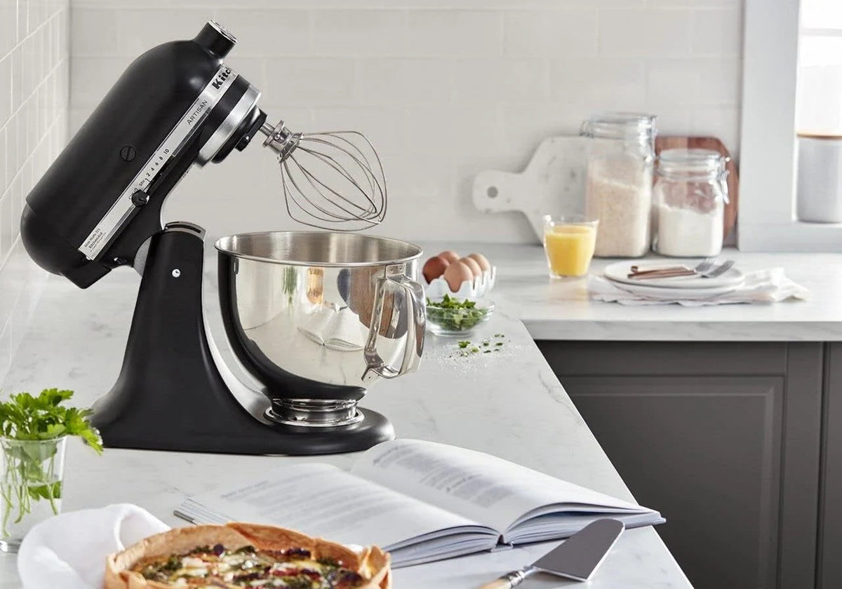 5-Quart Tilt-Head Stand Mixer With Stainless Steel Bowl, 10 Speeds