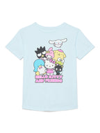 Hello Kitty Animal Print Girls Short Sleeve Graphic T-Shirt, Sizes 4-16