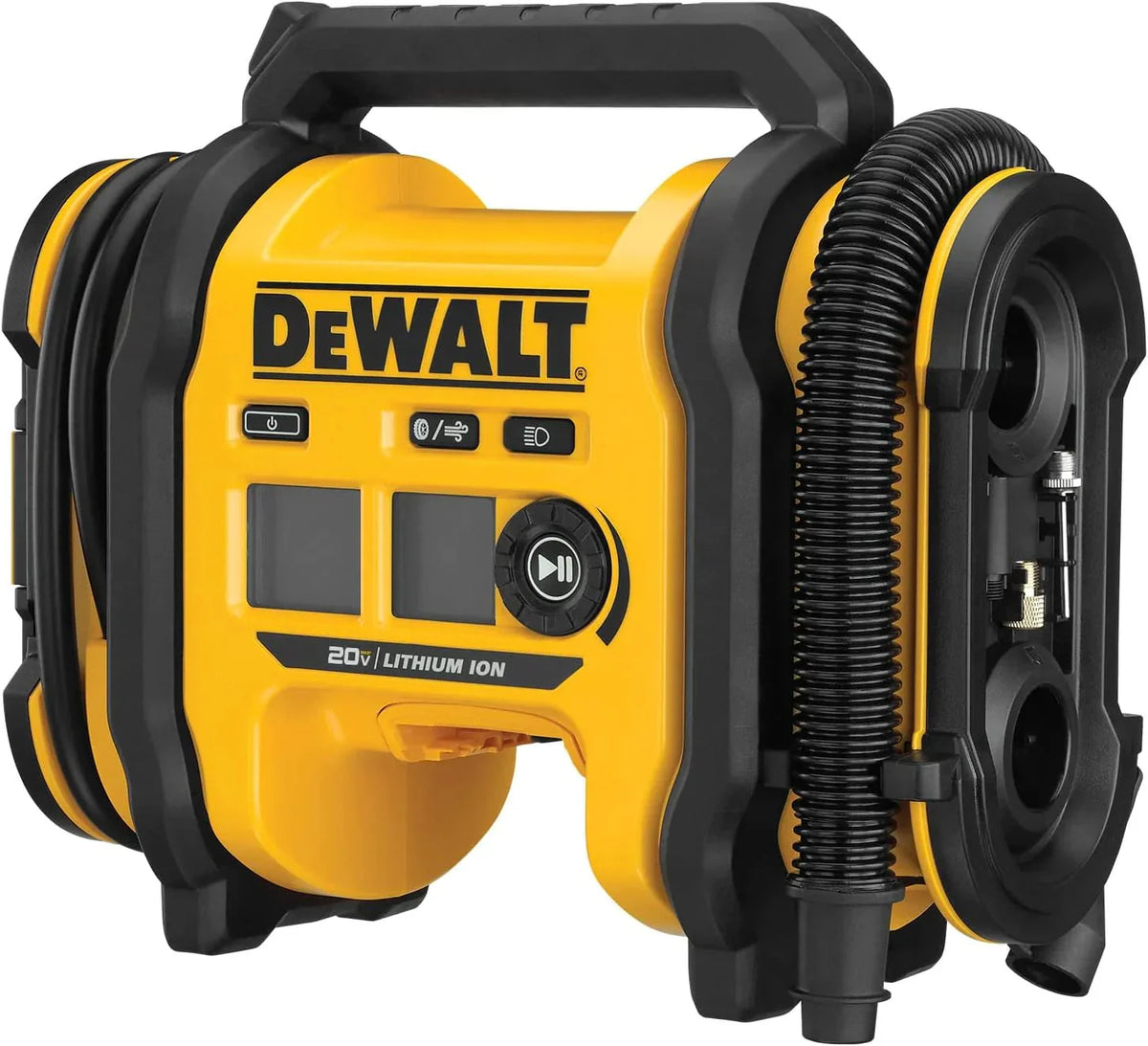DEWALT 20V MAX Tire Inflator With Automatic Shut-Off And LED Light - DCC020IB