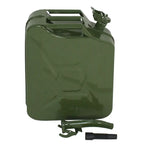 ZENY 5 Gallon Steel Jerry Can Fuel Tank With Extension Spout - 5PCS