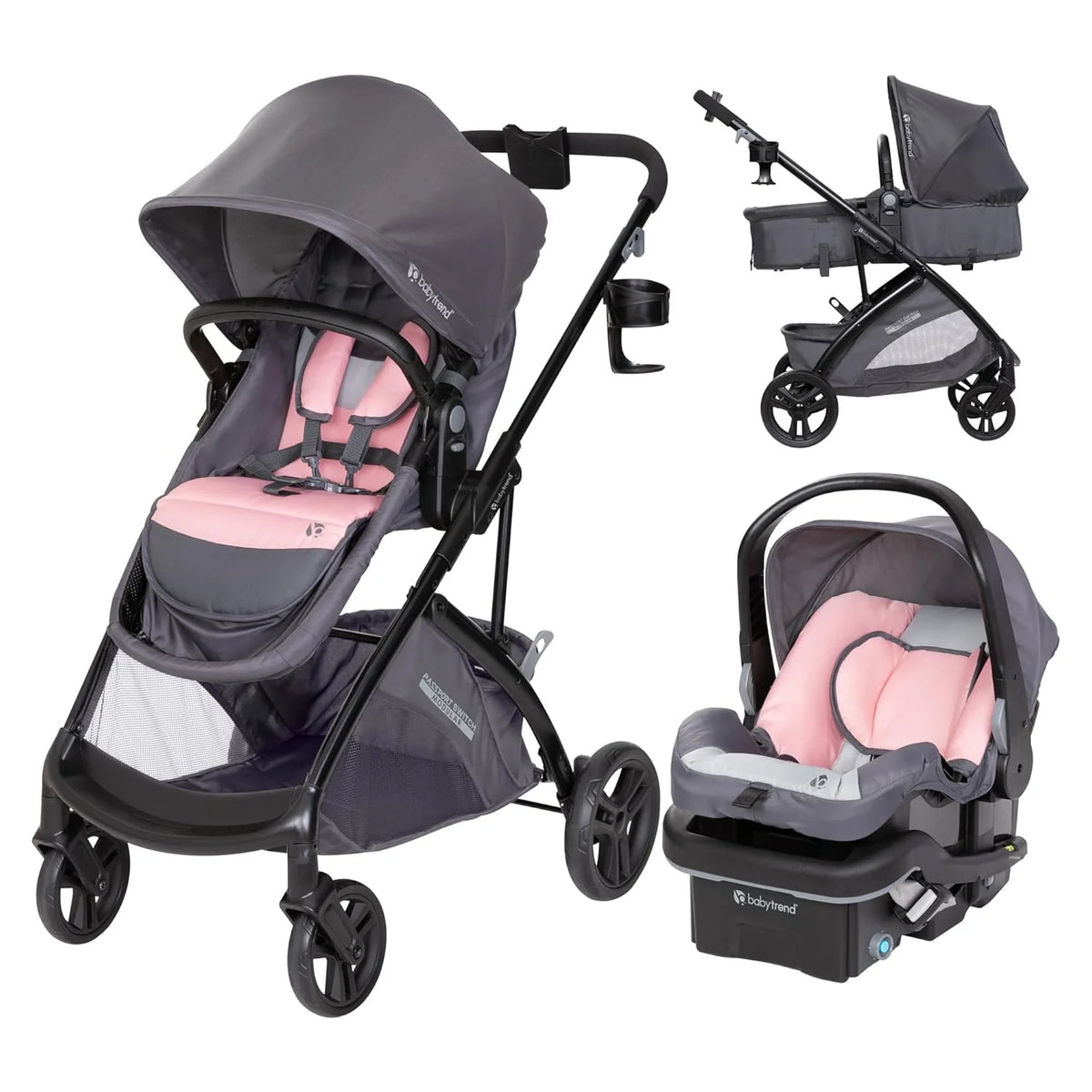 Baby Trend Passport Switch 6-In-1 Stroller Travel System