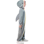 Shark Jumpsuit Halloween Costume for Children, Boys' Size S (6/8), by Way to Celebrate