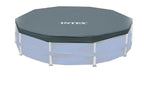 Intex Metal Frame Above Ground Swimming Pool With Filter And Cover, 12 Ft x 30 Inches - 28211EH