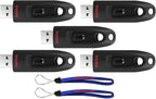 SanDisk Ultra USB 3.0 Flash Drives 512GB 5 Pack