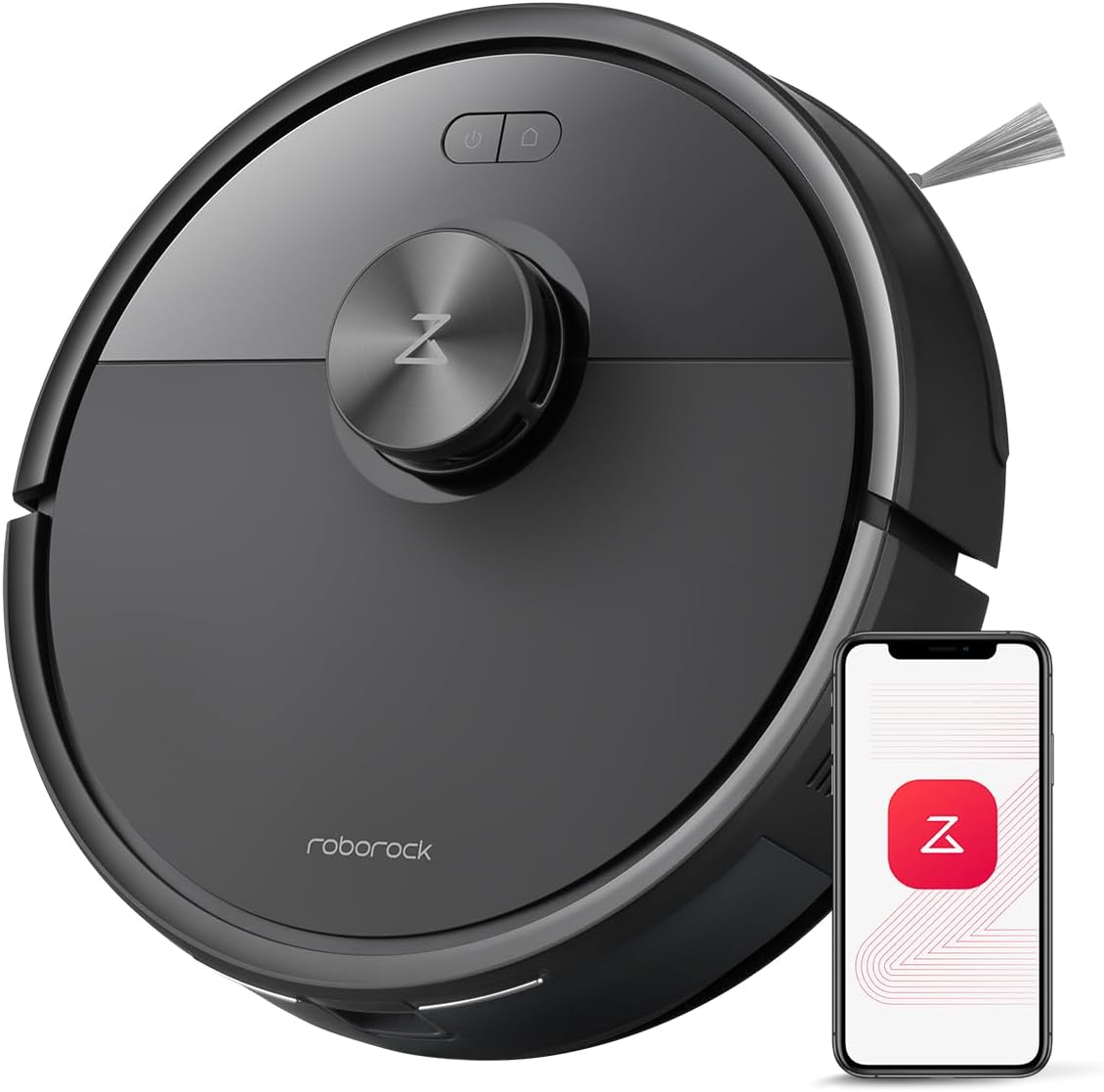 roborock Q7 M5 Robot Vacuum And Mop Combo, 10,000Pa Suction, Black - Q7 M5