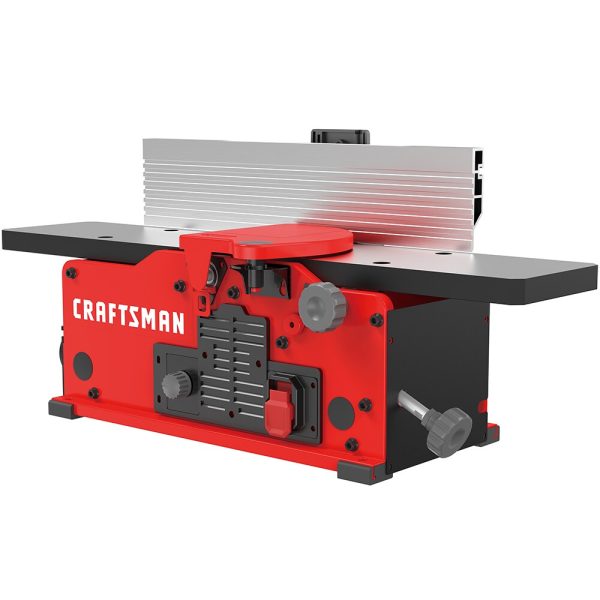 10 Amp Bench Jointer, 6 Inch Board Width, Gray