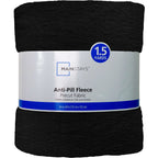 Mainstays 1.5 Yards 100% Polyester Lux Anti-pill Fleece Solids, 60" Wide for Crafts