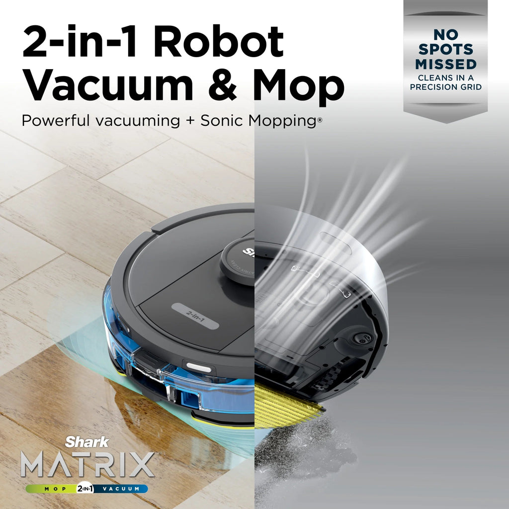 Shark IQ 2-in-1 Self-Empty Robot Vacuum And Mop, 30-Day Capacity - RV2402WS