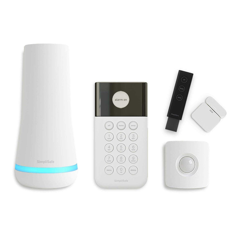 SimpliSafe 5 Piece Wireless Home Security System With Optional 24/7 Professional Monitoring