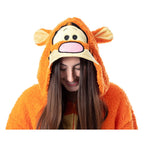 Disney Winnie The Pooh Adult Tigger Costume Plush Kigurumi Union Suit Pajama Outfit